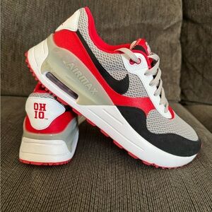 Nike Air Max SYSTM Ohio State Buckeyes Shoes - Size 11